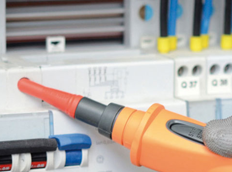 PR400 Prüfspitze mit " START Taste" für die 400-er Serie