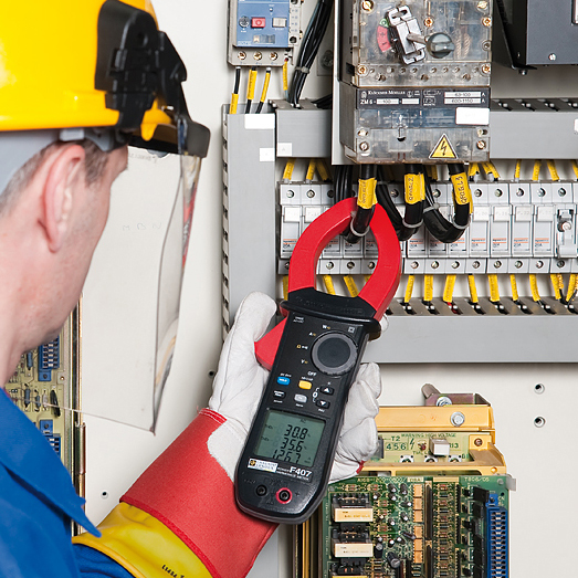 F407 Leistungs- und Oberschwingungsmesszange