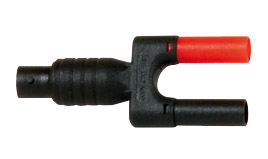 2 St. Adapter BNC-Buchse/4mm-Stecker