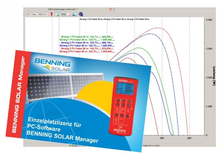PC-Software BENNING SOLAR Manager