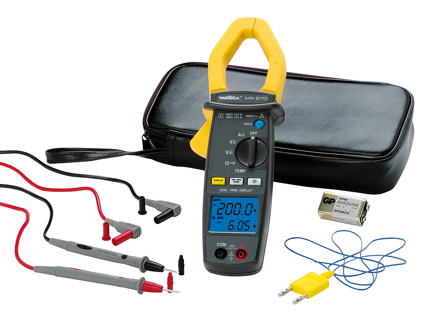 MX 670 Vielfachmesszange inkl. Transporttasche