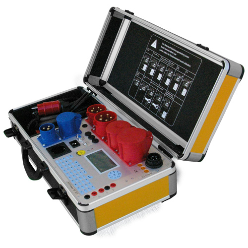HT-Power 0701/0702 3P CL Gerätetester (DGUV Vorschrift 3) zur Prüfung 1- und 3-phasiger Betriebsmittel