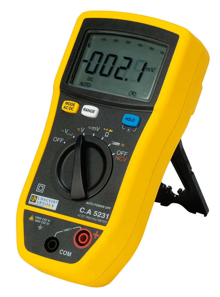 C.A 5231 Multimeter (TRMS) + Zange Mini 03 (100A)