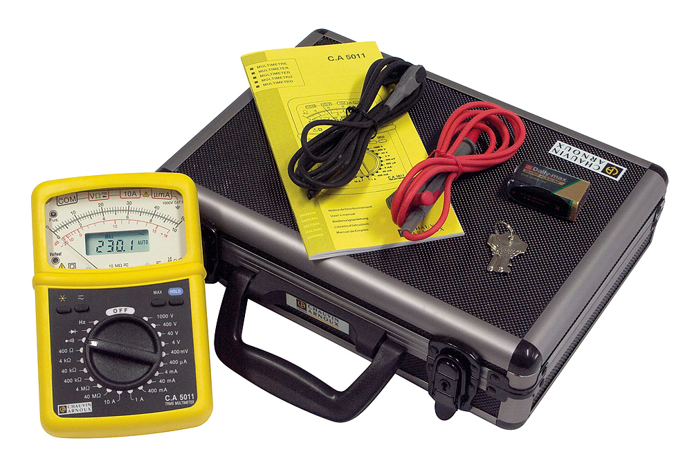 C.A 5011 Multimeter mit Transportkoffer