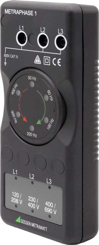 METRAPhase 1 Drehfeldrichtungsanzeiger
