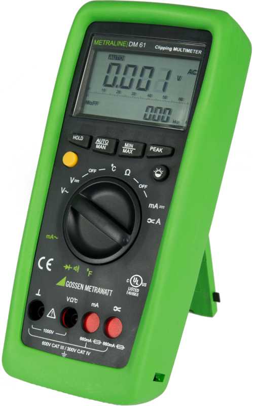 METRALINE DM 61, Clipping Multimeter