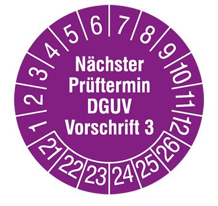 Sicherheitsprüfplaketten 15mm 160 Stück