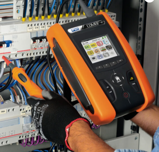 COMBI G3 VDE 0100 Installationsprüfgerät mit Touchscreen, RCD Typ B Prüfung, WiFi, USB, Speicher