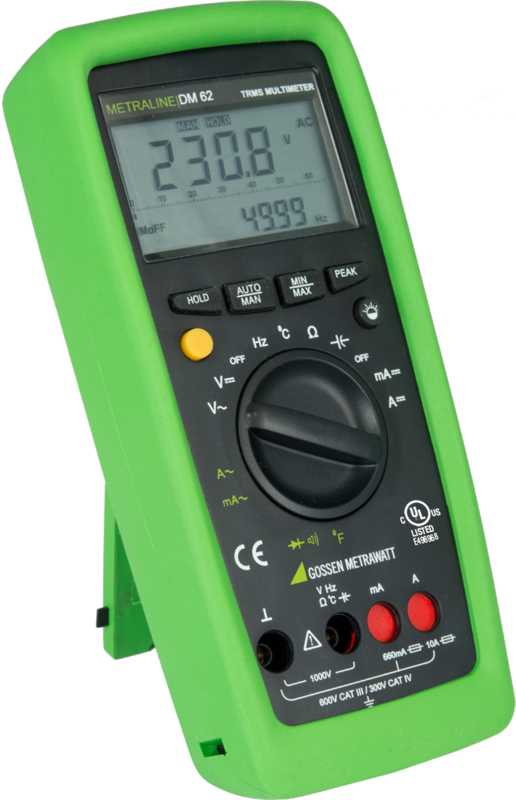 METRALINE DM 62, TRMS Multimeter