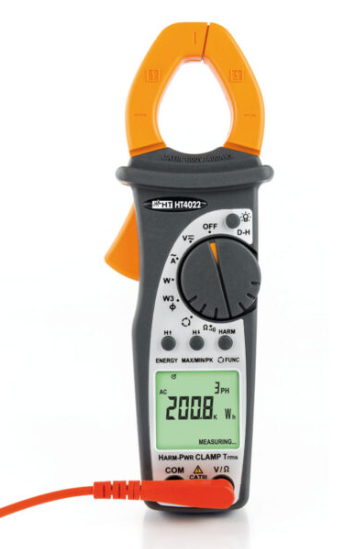 HT4022 Digitale Stromzange 400A AC TRMS mit Oberwellen, Leistungs- und Energiemessung