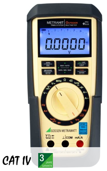 METRAHIT OUTDOOR, TRMS-Multimeter