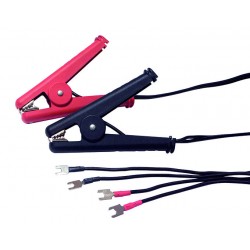 Kabel mit Kelvinklemmen 10A (2 Stück)