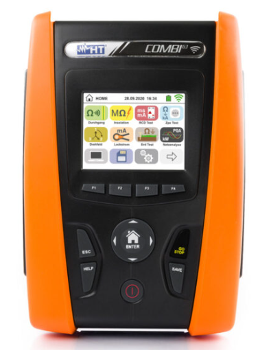 COMBI G3 VDE 0100 Installationsprüfgerät mit Touchscreen, RCD Typ B Prüfung, WiFi, USB, Speicher