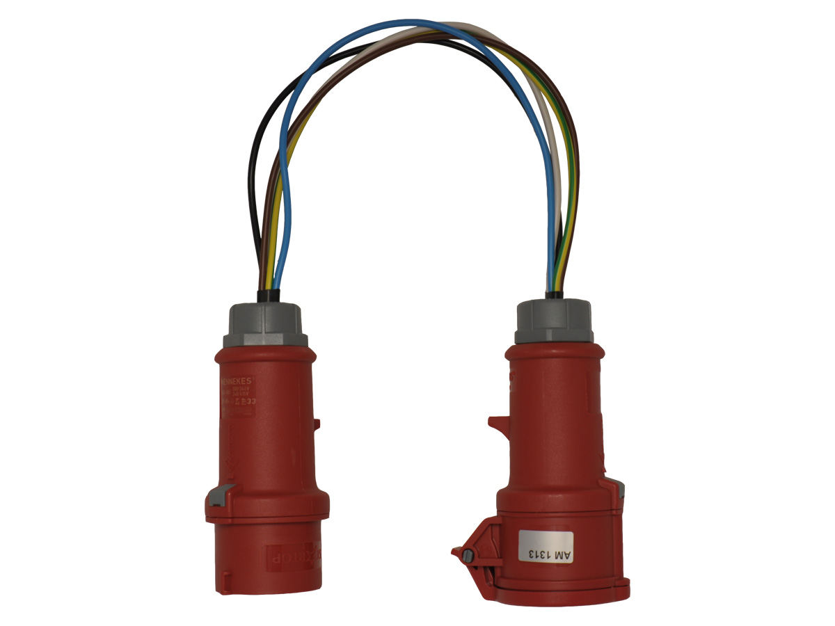 Messadapter CEE 5- polig 16A