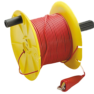 Trommel mit 150m Messleitung - rot 
