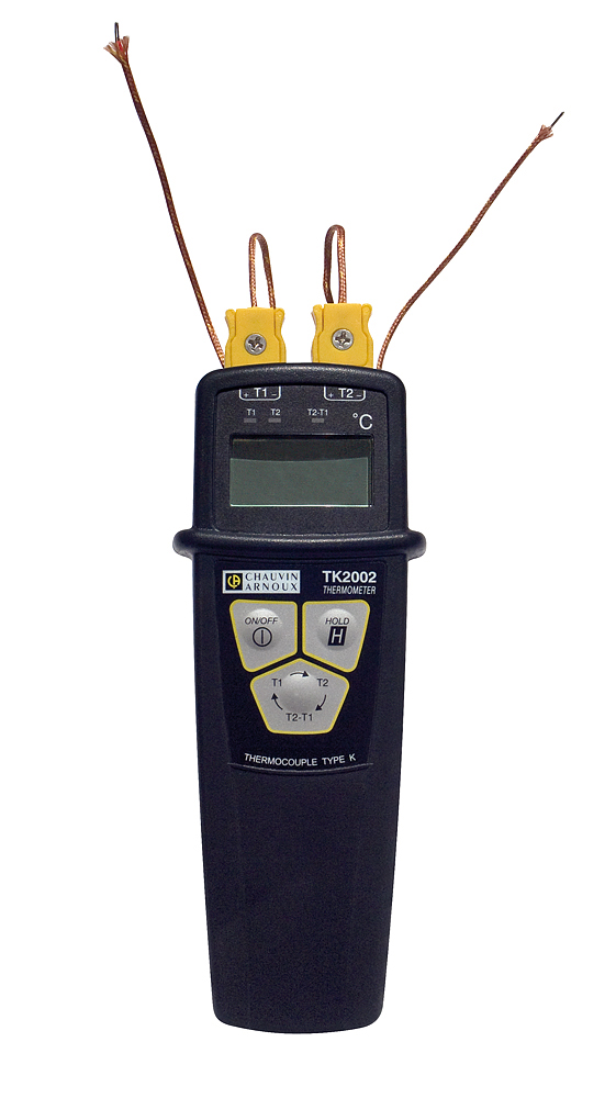 TK 2002 2-Kanal-Thermometer für Thermoelemente