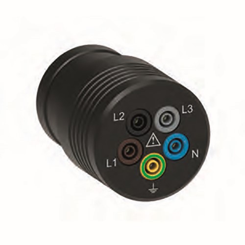 DAA-16 CEE-16A Messadapter (CEE 5 Pol Stecker mit 5 Anschlussbuchsen)