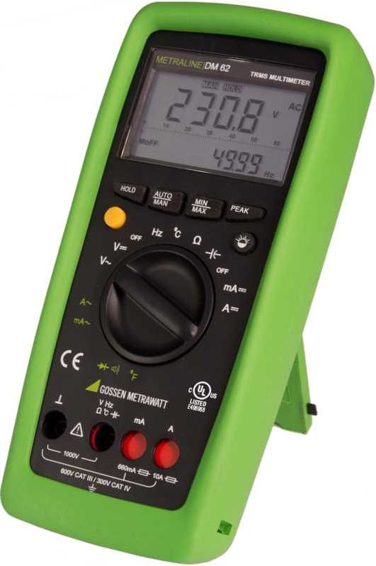 METRALINE DM 62, TRMS Multimeter
