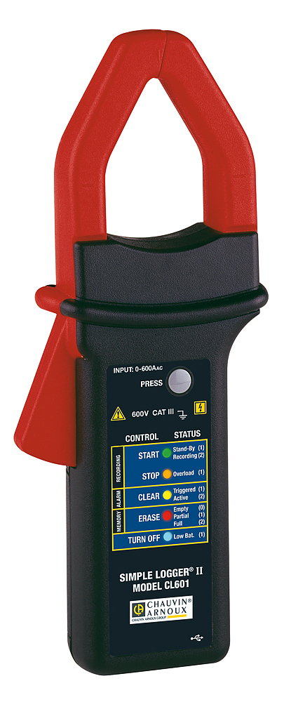 CL601 Strom-Logger, Zangenstromwandler 600AAC