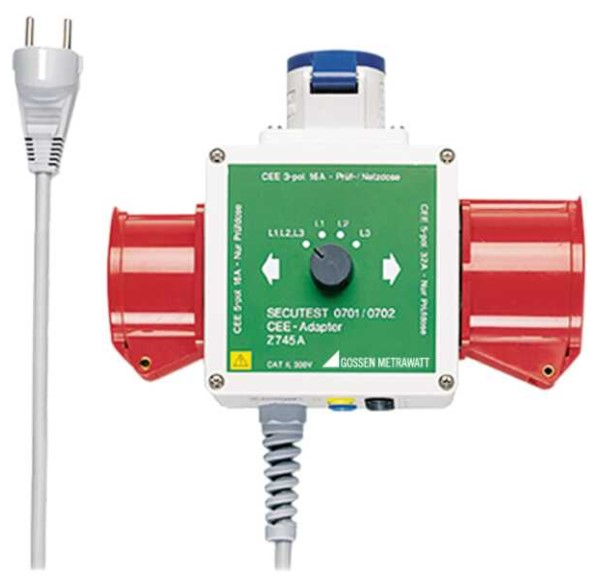 CEE-Adapter für SECUTEST 0701
